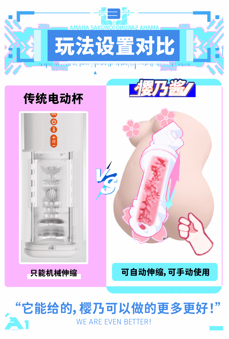 YUU伸缩樱乃酱（二代新） detail