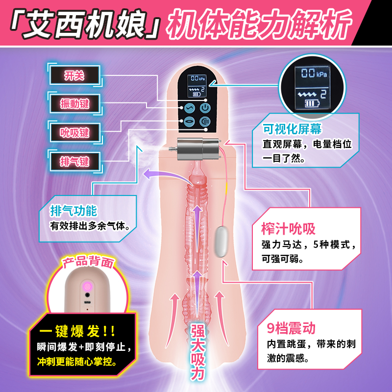 YUU吸吸酱二代艾西机娘 detail