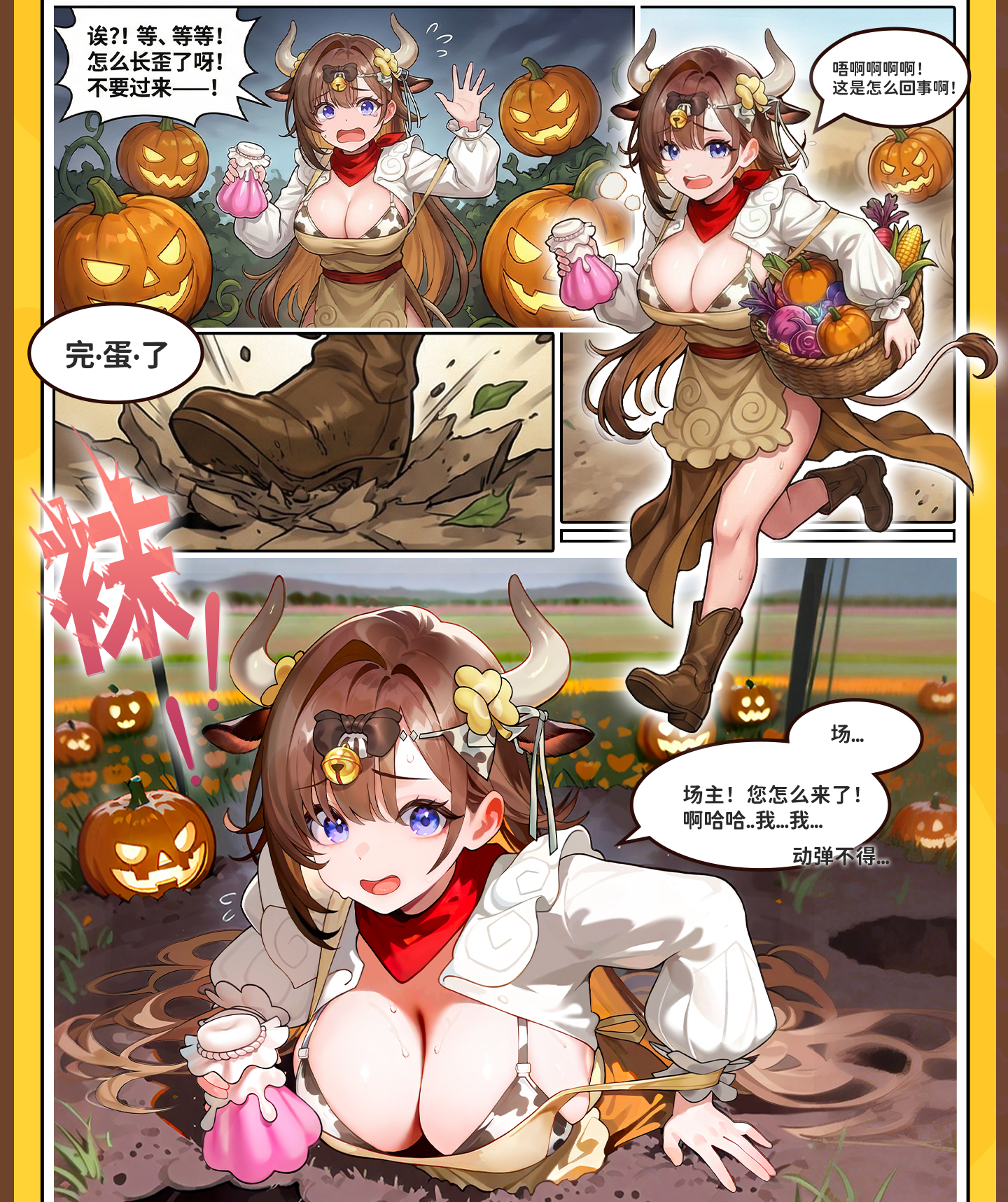 地缚牛娘（南瓜奶瓶） detail