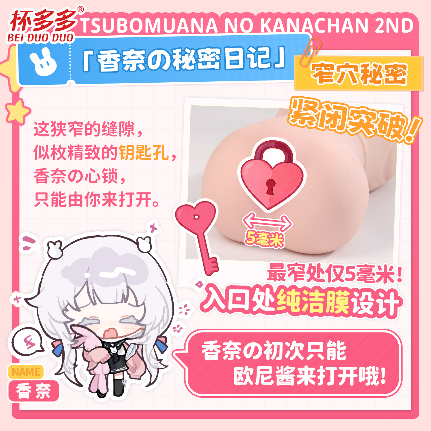 窄穴香奈二代 detail