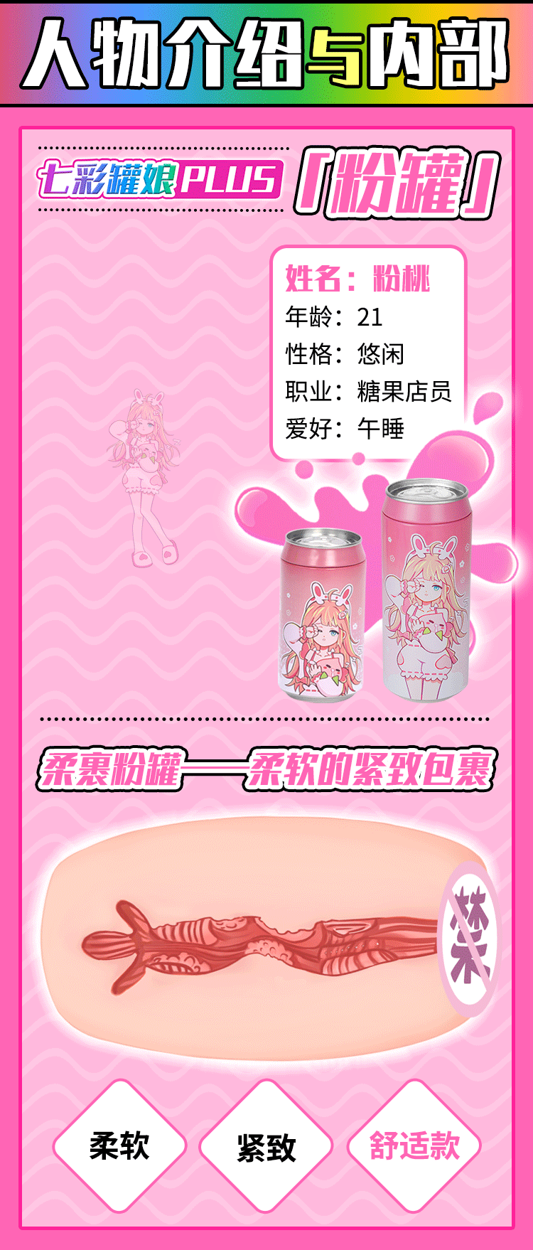 杯多多七彩罐娘plus detail